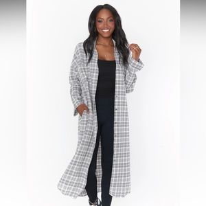 SHOW ME YOUR MUMU Leo Button Down Tunic